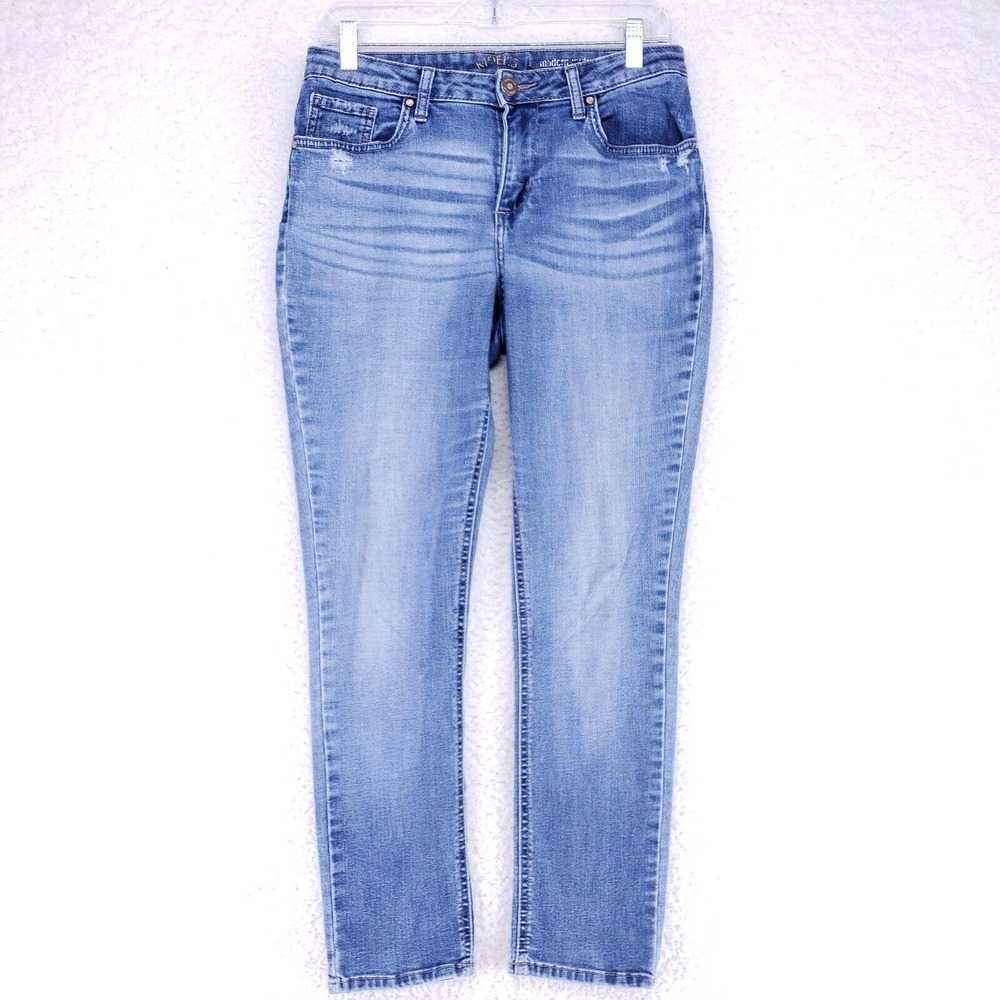 LEE Riders Modern Mid Rise Jeans Women Size 8M Soft Denim Casual Pants